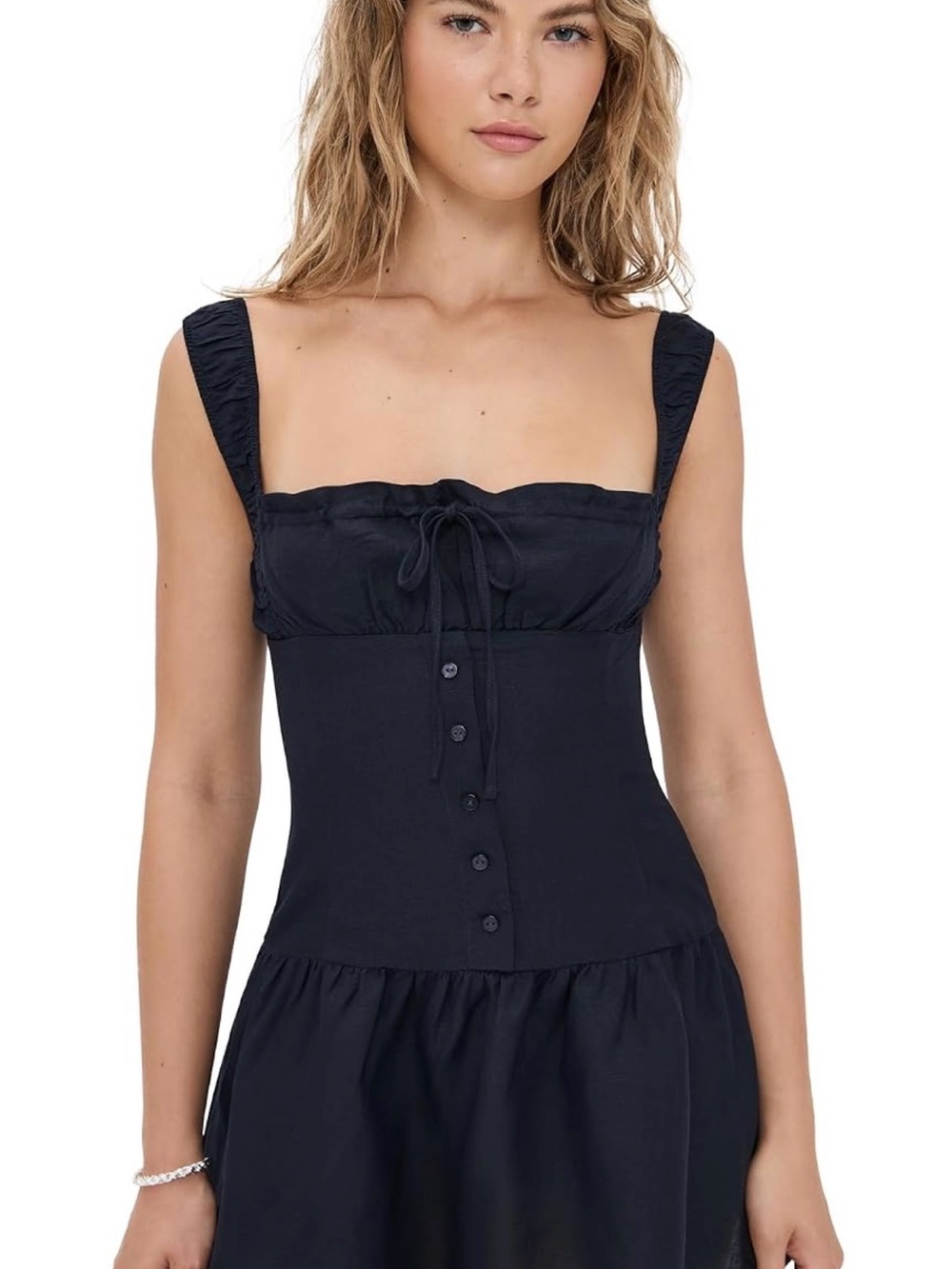 Lioness Women's Heart Shaped Mini Dress - Navy